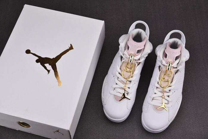 Jordan 6 Retro Gold Hoops (W) - DH9696-100