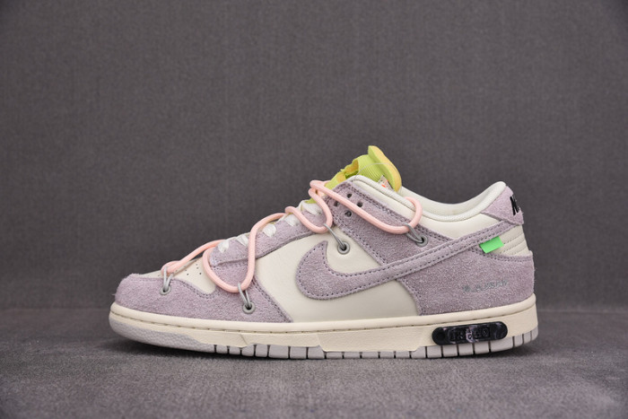 OW x Dunk Low ''Lot 12 of 50'' - Nike - DJ0950 -100