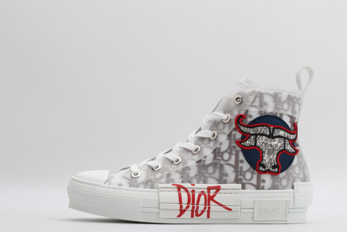 DR B23 OBLIQUE HIGH TOP SNEAKER