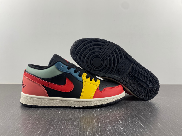 AIR JORDAN 1 LOW “BLACK MULTI” DN3739-060