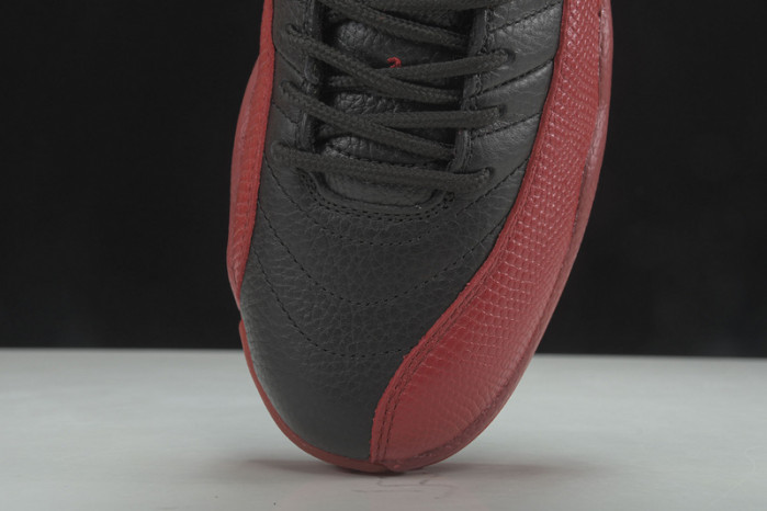 AIR JORDAN 12 “FLU GAME” Black/Varsity Red mens 130690-002