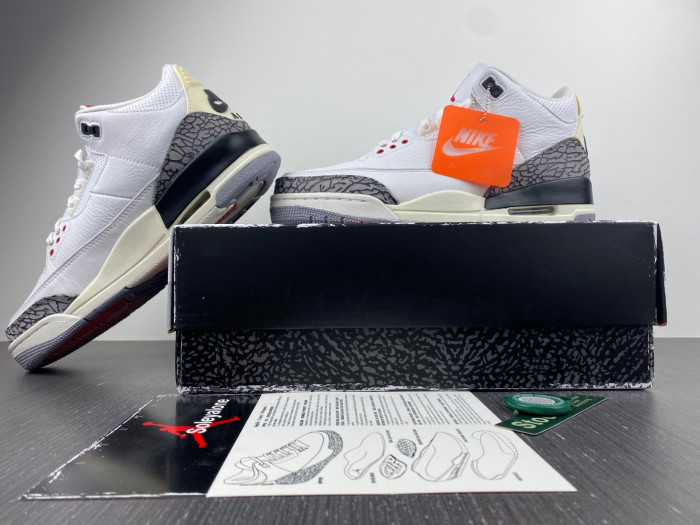 AIR JORDAN 3 “WHITE CEMENT REIMAGINED” DN3707-100