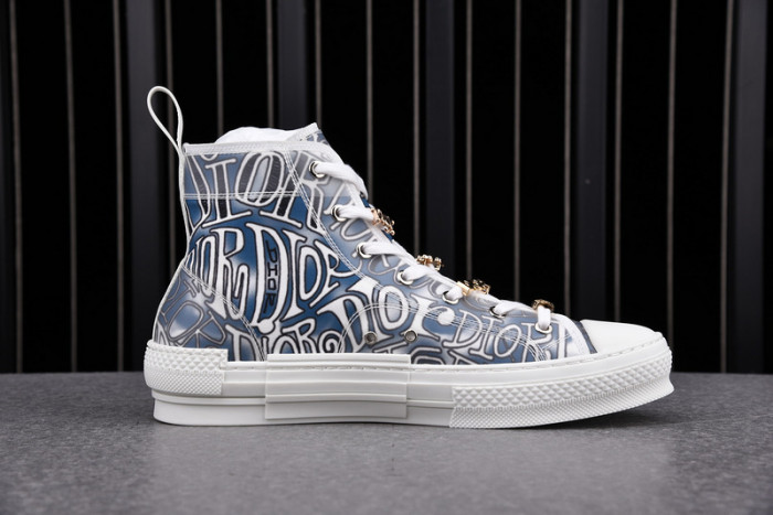 DR B23 OBLIQUE HIGH TOP SNEAKER