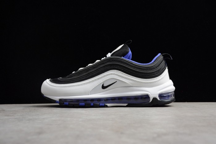 NIKE mens Air Max 97 White/Black-Persin Violet 921522-102