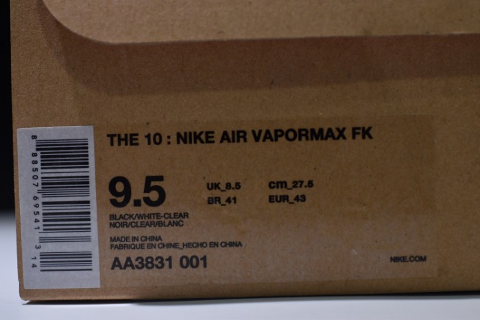 Nike Air Vapormax Fk aa3831-001