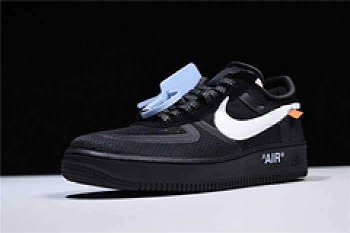 OW Nike Air Force 1 Black AO4606-001