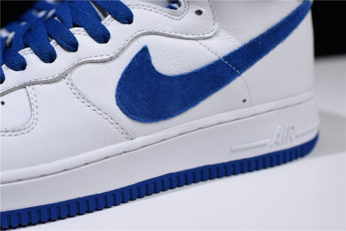 Nike Air Force 1 High retro "Summit-White/Game-Royal" 743546-103