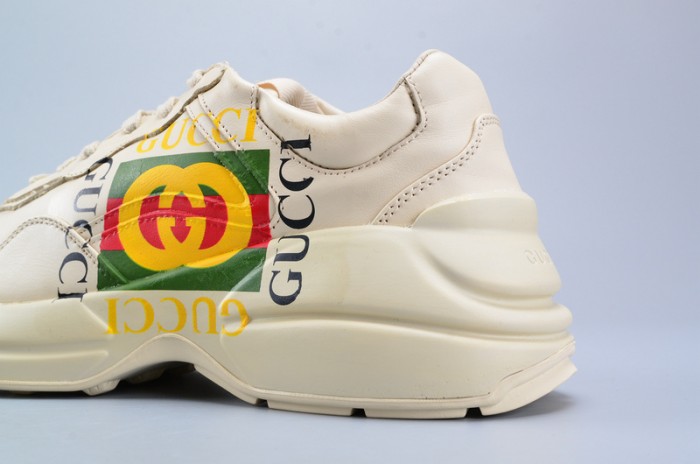 G*u*i rhyton vintage trainer sneaker mens 500878 drw00 9522