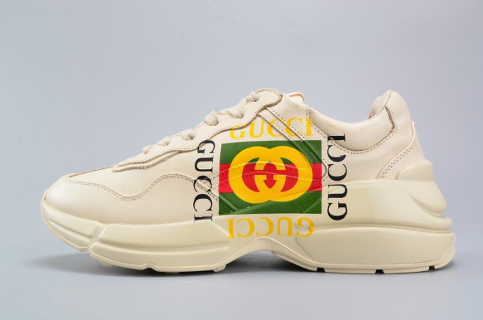 G*u*i rhyton vintage trainer sneaker mens 500878 drw00 9522