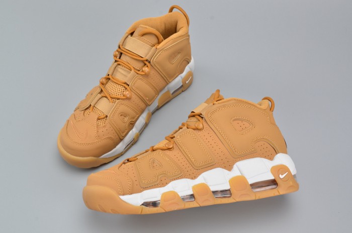 Nike Air More Uptempo PRM “Wheat” Brown mens AA4060-200