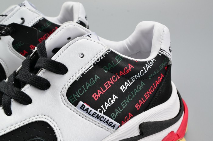 BL BLACK AND WHITE 17FW TRIPLE S 483560-W06E1-1011