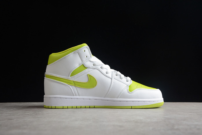AIR JORDAN 1 MID "White Lime" BQ6472-131