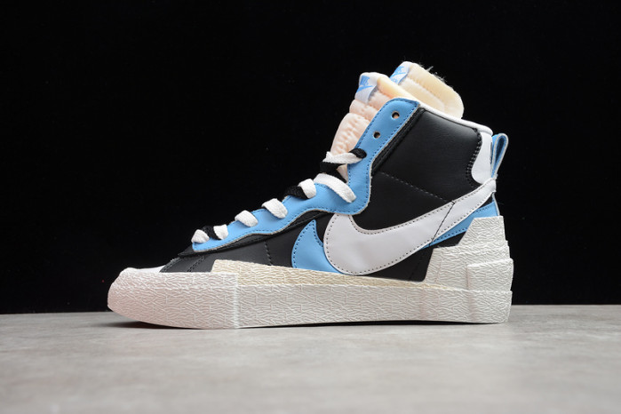 Nike Blazer High sacai White Black Legend Blue - BV0072-001