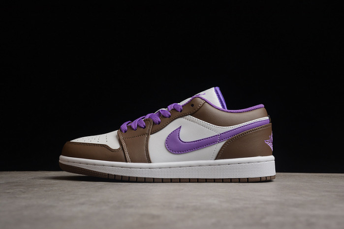 air Jordan 1 Low Purple Mocha 553558-215