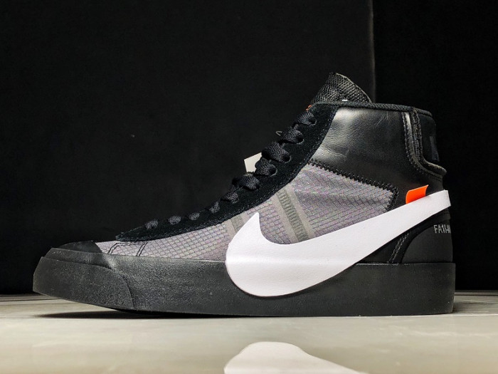 OW Nike Blazer Black AA3832-001