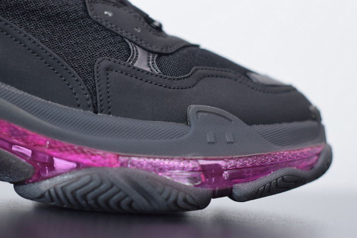 BL TRIPLE S TRAINERS CLEAR SOLE BLACK 541335 W09O1 9252