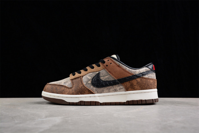 Nike DUNK LOW PREMIUM ''BROWN SNAKESKIN'' FJ5434-120