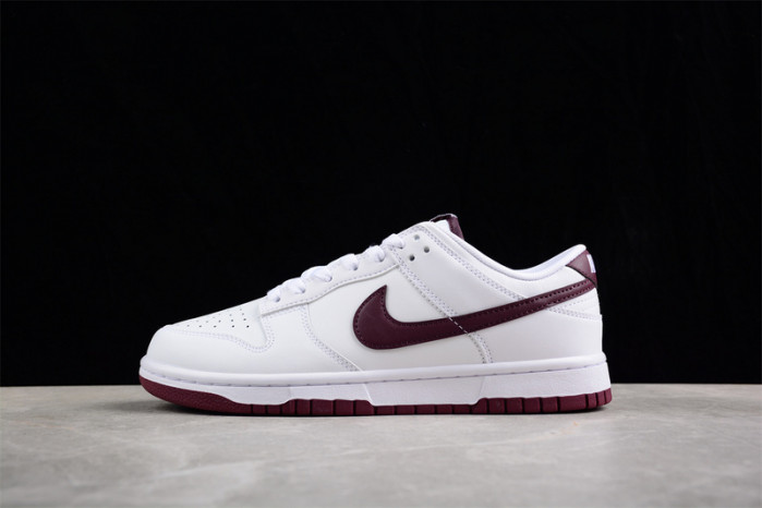 Nike DUNK LOW ''WHITE NIGHT MAROON'' DV0831-102