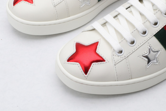 GC Ace Embroidered Low-Top Sneaker WITH COLORFUL STARS 431942-A38G1