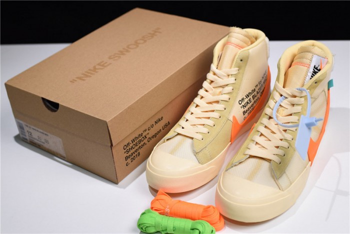 OW x Nike Blazer Studio Mid 