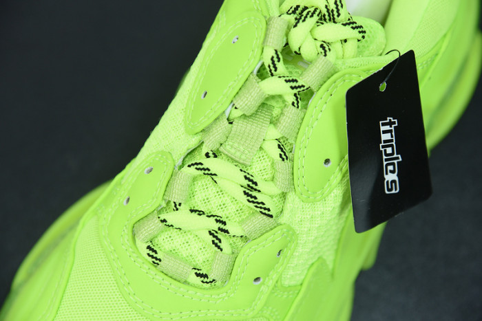 BL TRIPLE S TRAINERS CLEAR SOLE FLLO YELLOW 541624 W09O1 9002