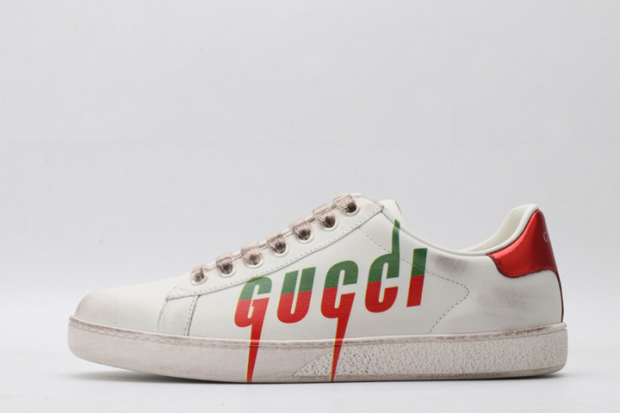 GC ACE EMBROIDERED LOW-TOP SNEAKER WITH LOGO