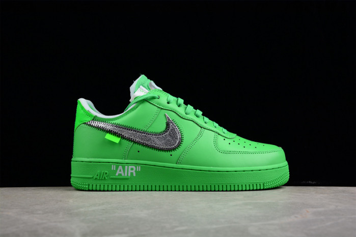 NIKE OW X AIR FORCE 1 LOW “LIGHT GREEN SPARK” DX1419-300