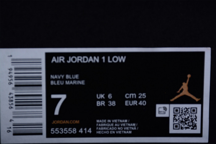 AIR JORDAN 1 LOW COVERED IN BLUE TONES 553558-414
