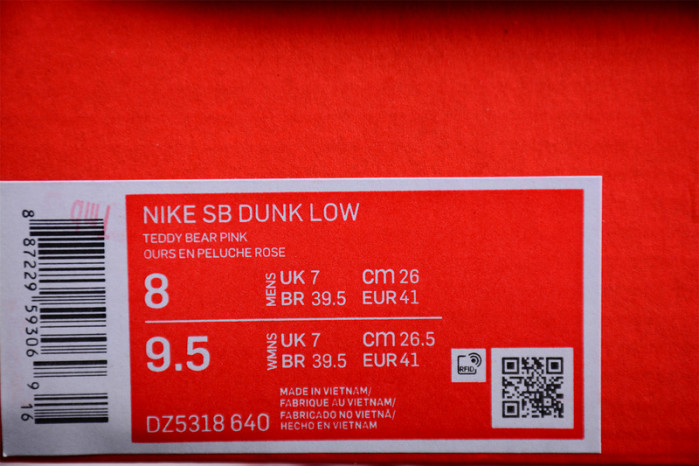Nike SB Dunk Low “Teddy Bear” DZ5318-640