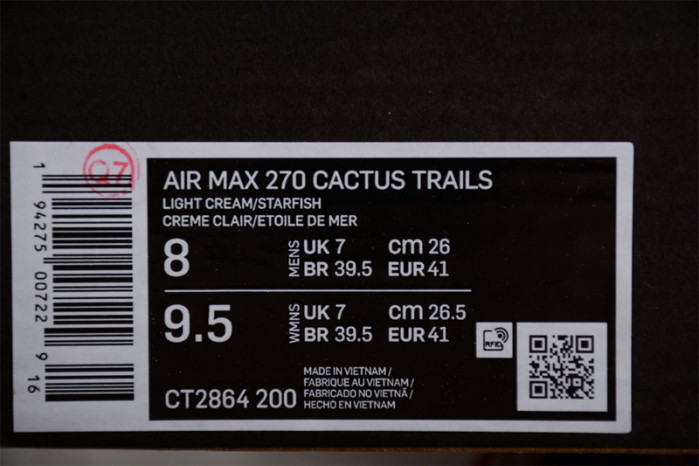 Nike Air Max 270 React Travis Scott - CT2864-200