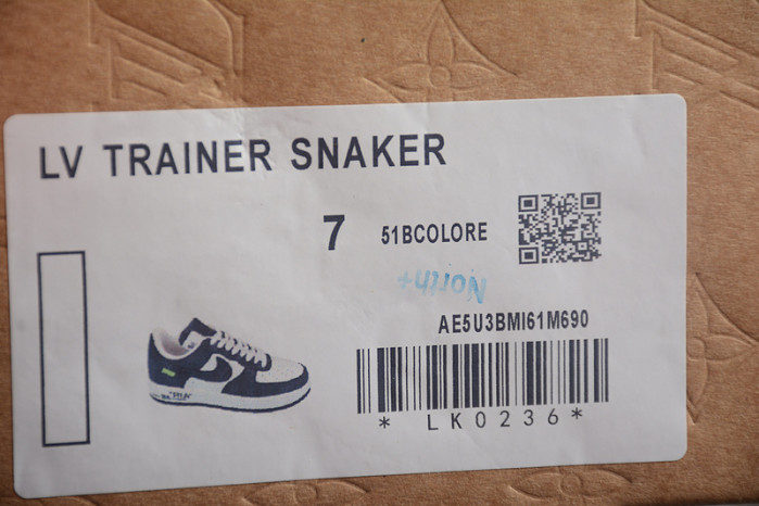 LV X NIKE AIR FORCE SNEAKER LK0236