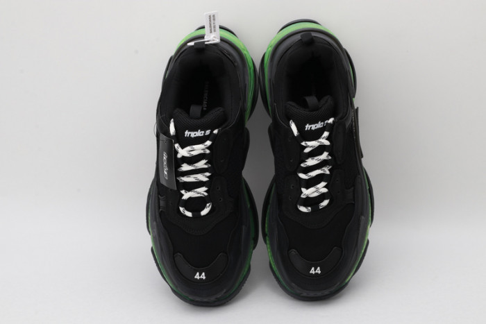 BL TRIPLE S TRAINERS CLEAR SOLE BLUE ADN RED 541624 W09O1 3861