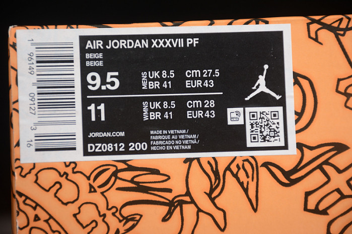 Air Jordan 37 Jayson Tatum DZ0812-200