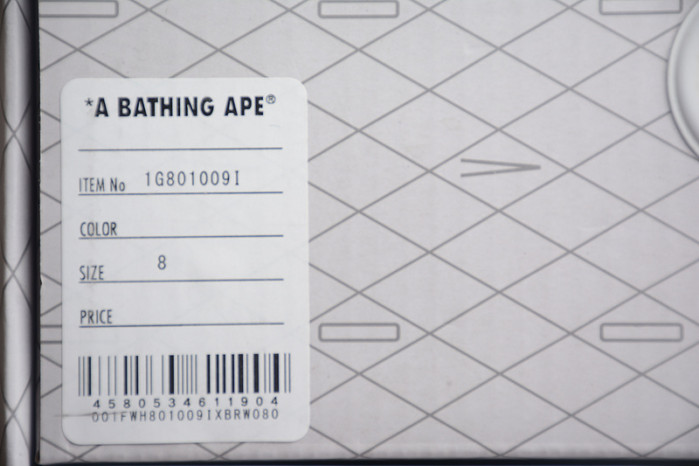 A Bathing Ape Bapesta OVO Black BAPE -13