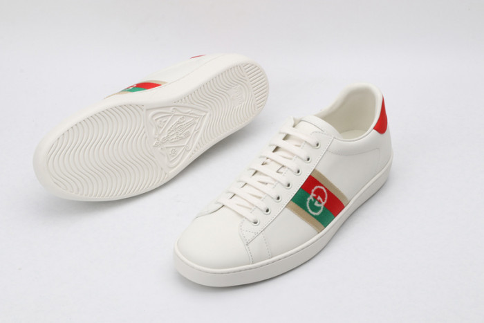 GC ACE EMBROIDERED LOW-TOP SNEAKER WITH GG LOGO