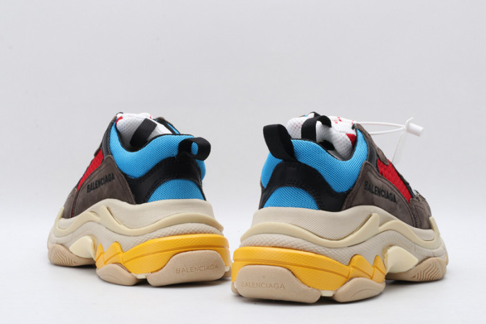 BL TRIPLE S TRAINER RED/ BLUE/ YELLOW 490673-W06E3-4365
