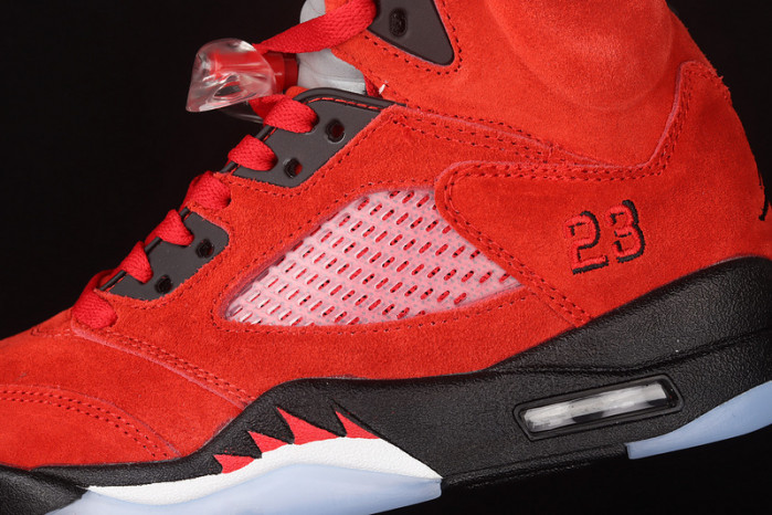 Air Jordan 5 Raging Bull 2021 Red Suede DD0587-600