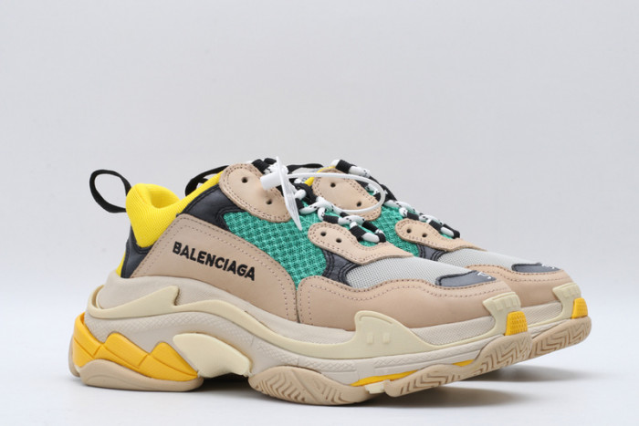 BL TRIPLE S W06E1-1000 BEIGE/GREEN-YELLOW