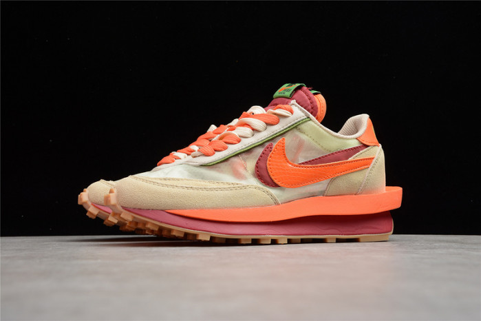 Nike LDWaffle CLOT sacai Net Orange Blaze - DH1347-100