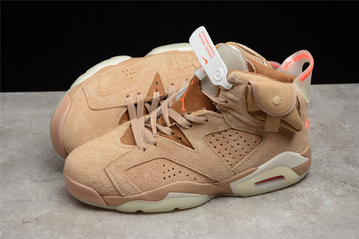 Jordan 6 Retro Travis Scott British Khaki - DH0690-200