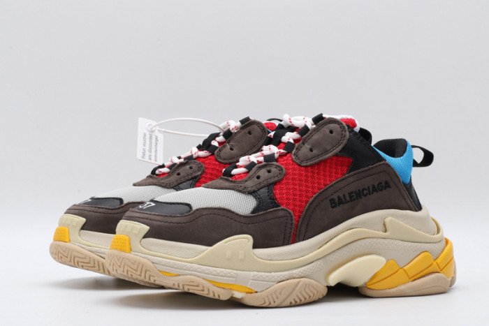 BL TRIPLE S TRAINER RED/ BLUE/ YELLOW 490673-W06E3-4365