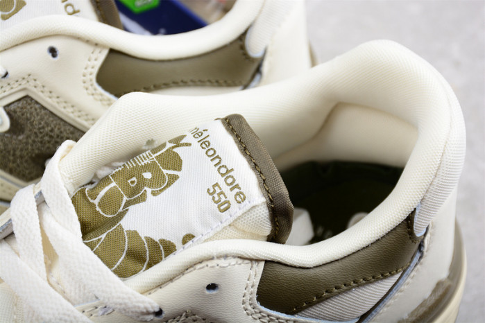 New Balance 550 Aime Leon Dore White Grey BB550AD1