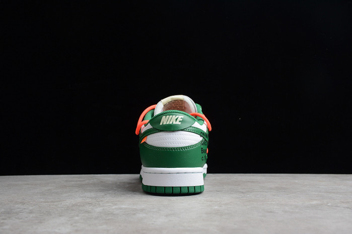 OW Nike Dunk Low Pine Green CT0856-100