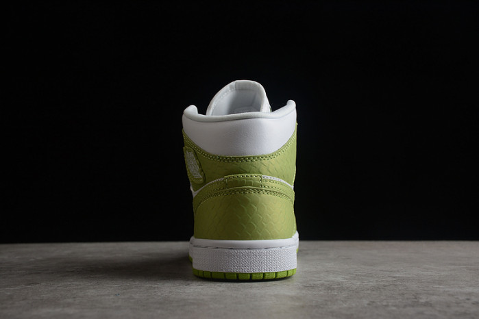 AIR JORDAN 1 MID GREEN PYTHON DV2959-113