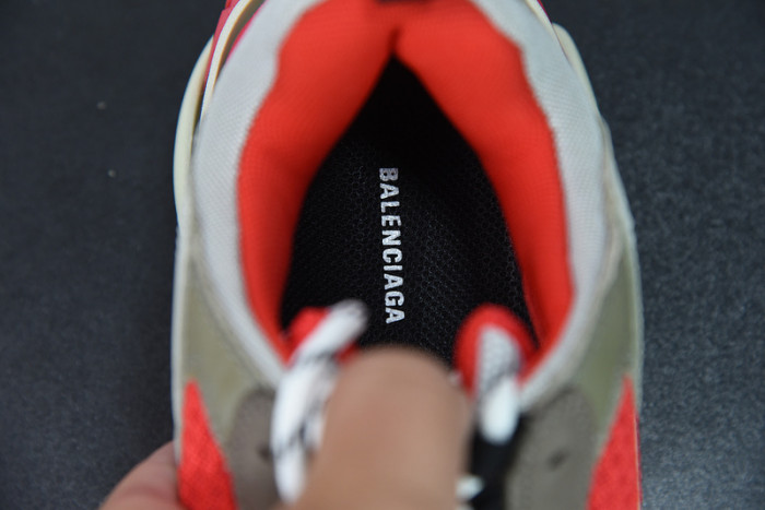 BL TRIPLE S TRAINERS CLEAR SOLE GREY GLOW WHITE 541624 W09OH 1009