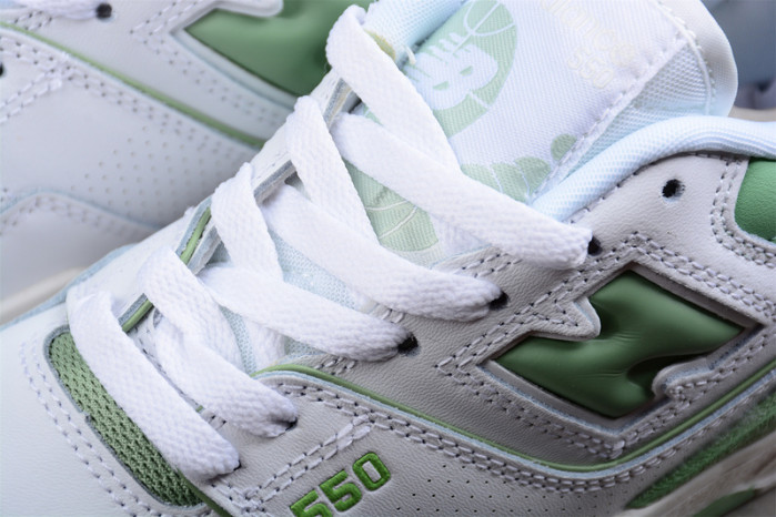 NEW BALANCE 550 WHITE GREEN BB550FS1
