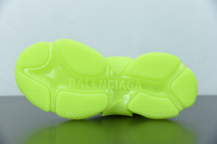 BL TRIPLE S TRAINERS CLEAR SOLE FLLO YELLOW 541624 W09O1 9002