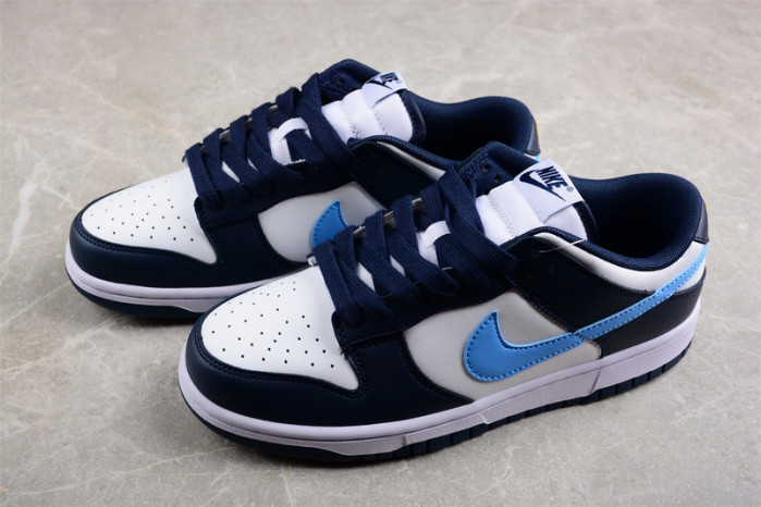 Nike Dunk Low White Navy University Blue FN7800-400