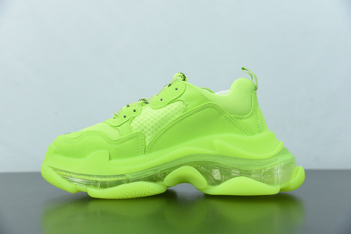 BL TRIPLE S TRAINERS CLEAR SOLE FLLO YELLOW 541624 W09O1 9002