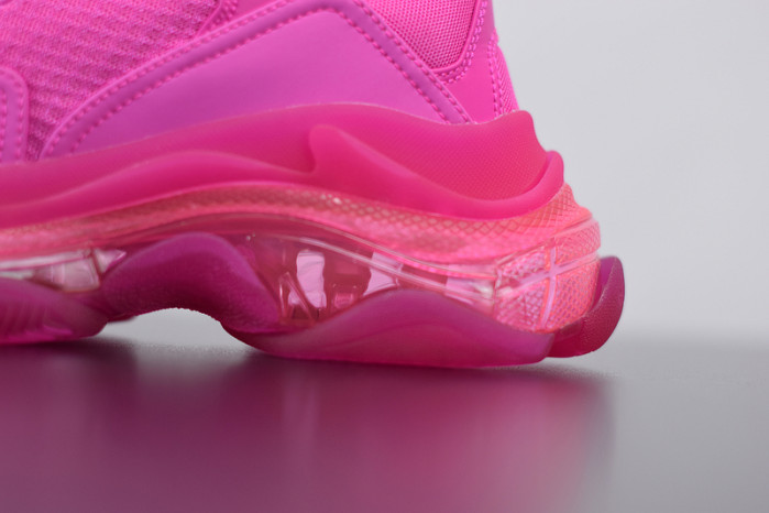 BL TRIPLE S TRAINERS CLEAR SOLE BLUE ADN RED 541624 W09O1 2132